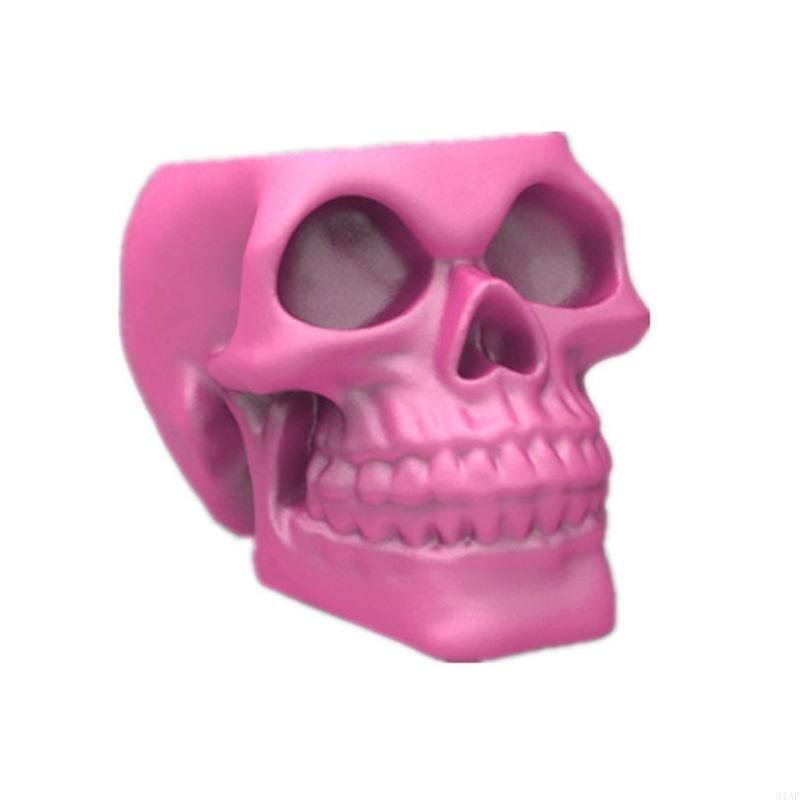 91AF 3D Skull Flowerpot Epoxy  - Echeveria Succulent ulasan dan harga